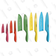 Ceramic Coated Knife Set (10 pc) | $15 | Macy’s